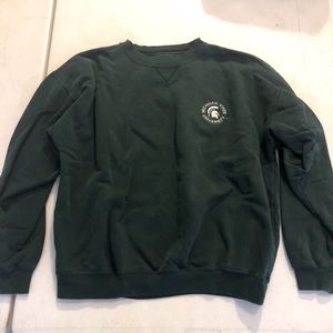 MICHIGAN STATE UNIVERSITY CREWNECK SWEATSHIRT VINTAGE